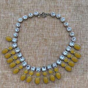 Yellow Stone Statement Necklace - Women Jewelry
